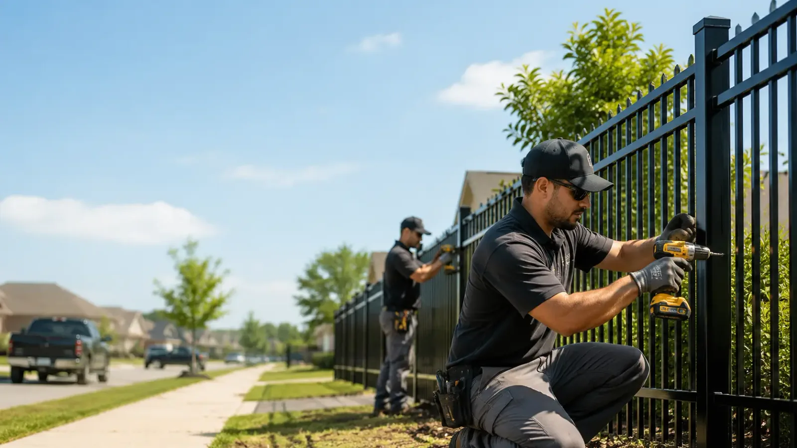 Metal Fence Installation in Sterling, KS
